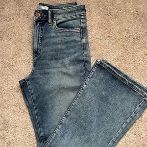LC Lauren Conrad Hi-rise flare jeans